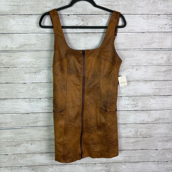 Free People Western Wind Mini Dress Size XS - Picture 6 of 7